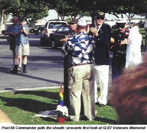 Unveiling the memorial